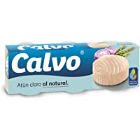 Los mejores  - Calvo Atún Claro al Natural- 3 x 80g